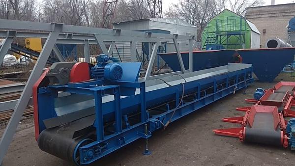 Успешно отгрузили разгрузочный ленточный транспортер ТЛ1000/12000 для БСУ.